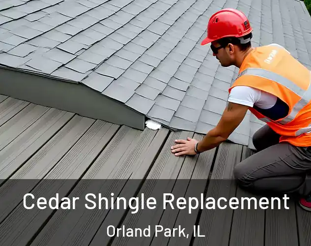  Cedar Shingle Replacement Orland Park, IL