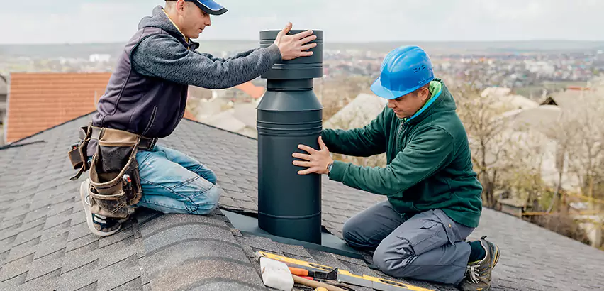 Chimney Flashing Replacement for Storm Damage in Orland Park