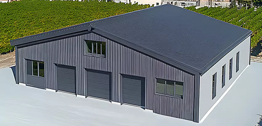 Corrugated Garage Roof Repair in Orland Park