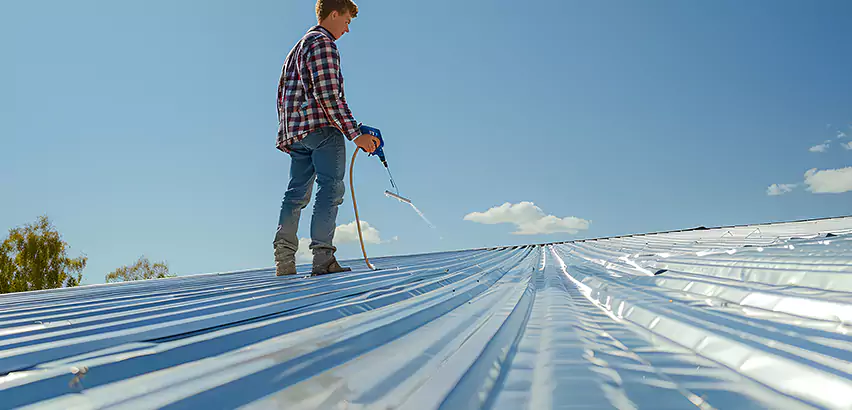EPDM Roofing Installation Drip Edge in Orland Park