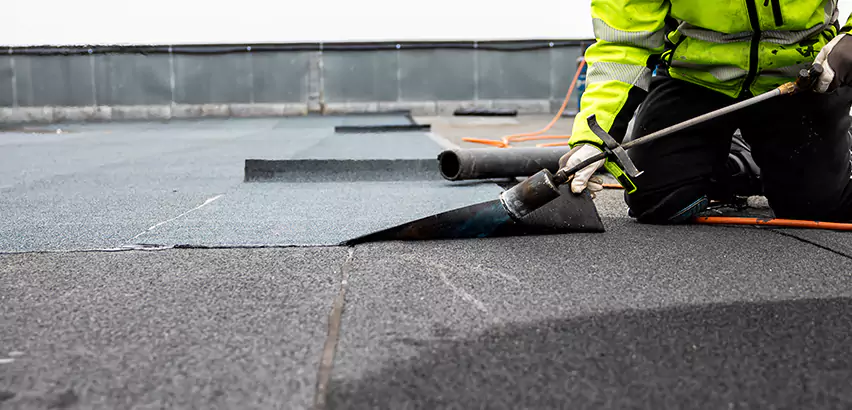 Residential Flat Roof Repair in Orland Park