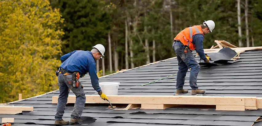 Garage Felt Roof Replacement in Orland Park