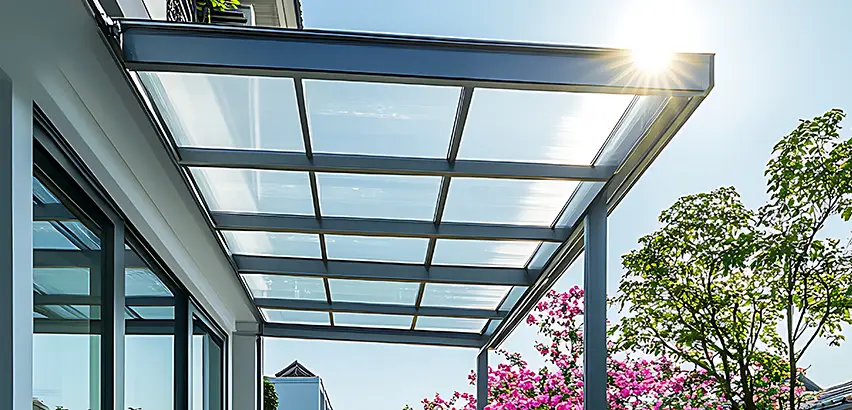 Glass Patio Roof Installation in Orland Park