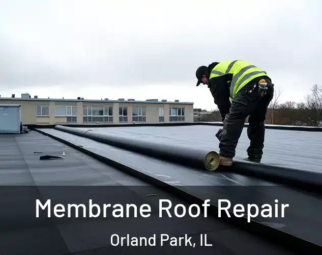  Membrane Roof Repair Orland Park, IL