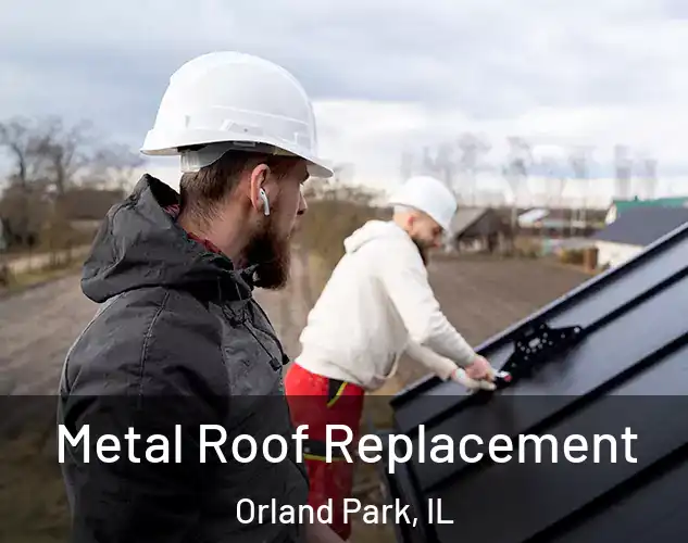  Metal Roof Replacement Orland Park, IL