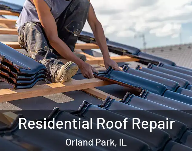  Residential Roof Repair Orland Park, IL