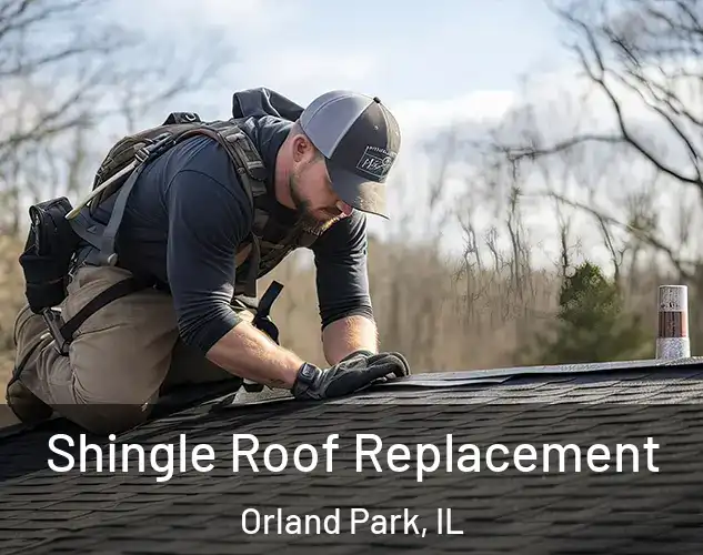  Shingle Roof Replacement Orland Park, IL